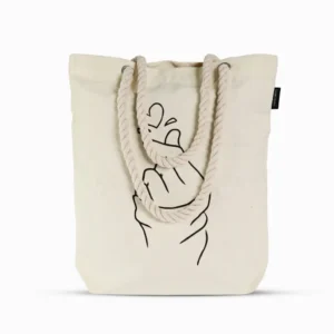 Joyful Sketch Tote Bag- Reusable, Eco-Friendly & Stylish Carryall