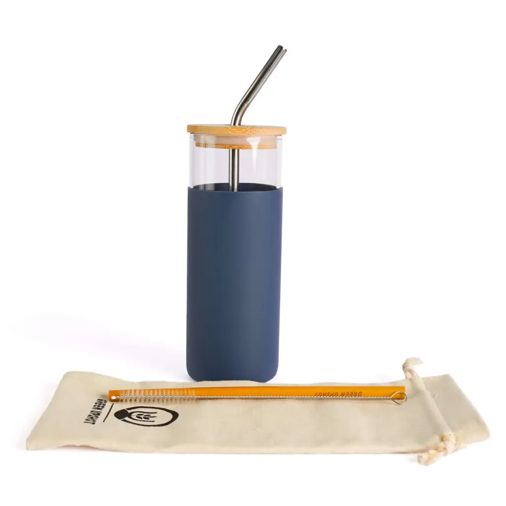 Eco Glass Tumbler Set | Sustainable Drink Bottle in Pakistan - Image 3