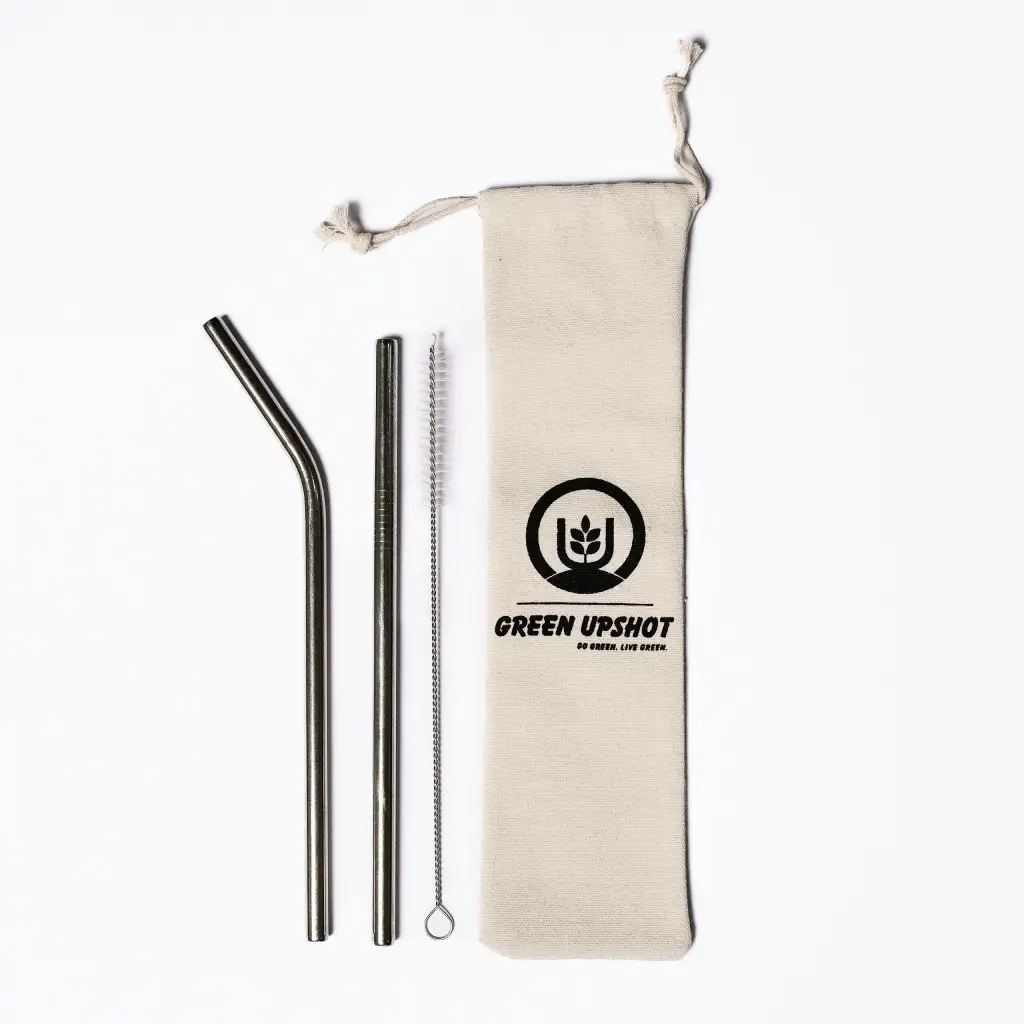 Stainless Steel Straw Set | Reusable Metal Straws Pakistan