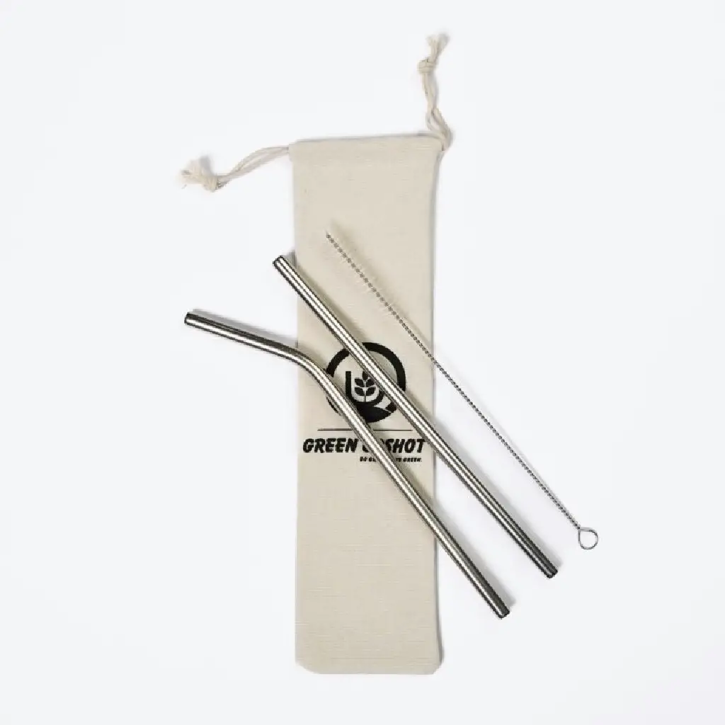 Stainless Steel Straw Set | Reusable Metal Straws Pakistan - Image 5