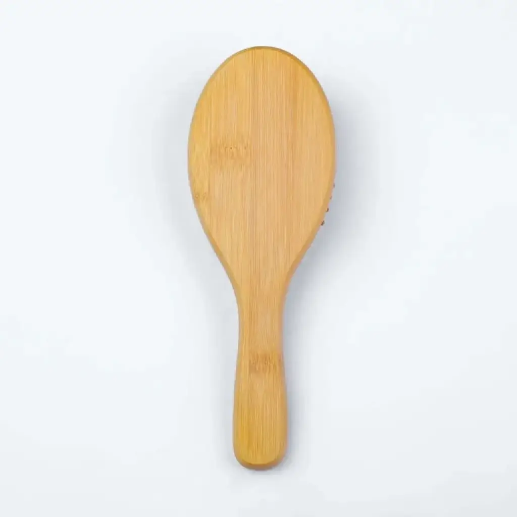 2-Piece Bamboo Hair Brush Set – Powerful Anti-Frizz, 100% Eco-Friendly & Reusable Styling Kit - Image 5