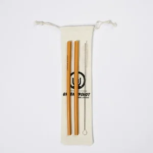 Bamboo Straw Set | Reusable Eco-Friendly Straws Pakistan - Image 3
